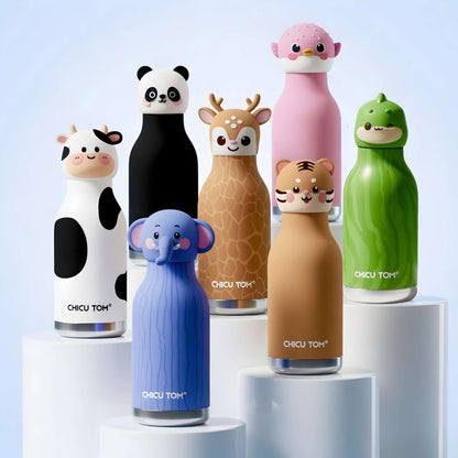 Animal Sipper Bottle Stainless Steel