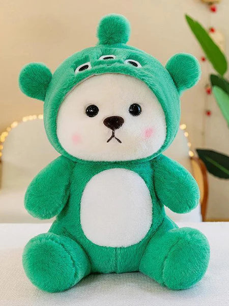 Hoodie Panda bear  plushy soft toy