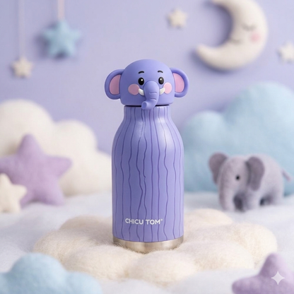 Animal Sipper Bottle Stainless Steel
