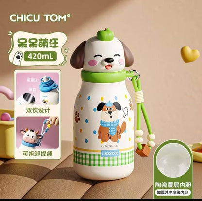 Chichu tom viral animal sipper bottle - 500 ml