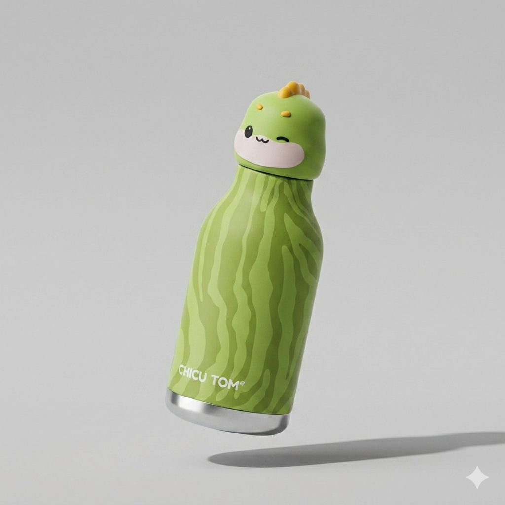Animal Sipper Bottle Stainless Steel