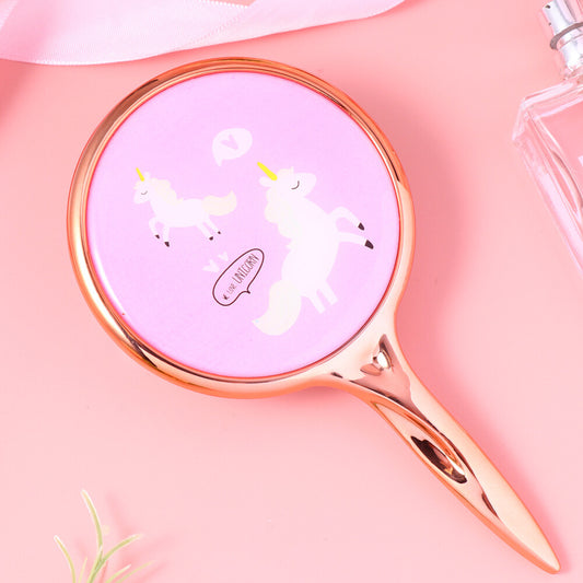 Cute Handy unicorn Travel Mirror