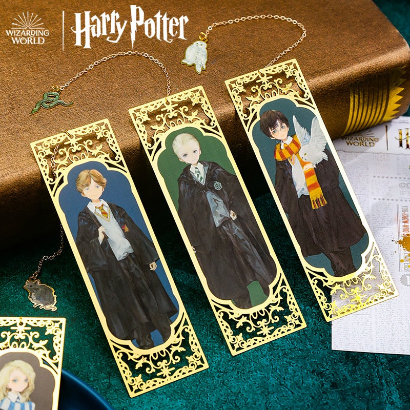 Harry Potter Bookmark with metal charm