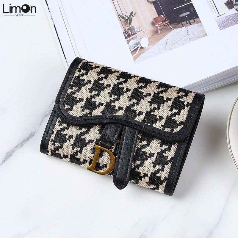 Korean sleek D Mini wallets