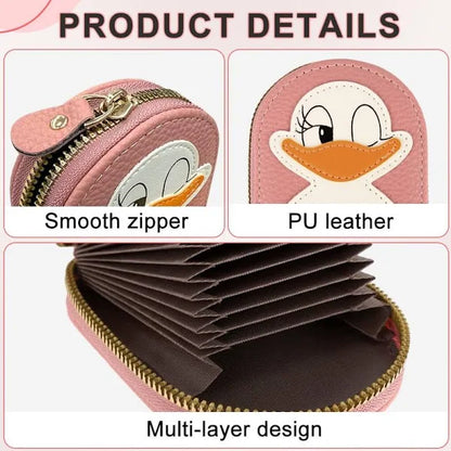 Kawaii Duck Wallet Card Holder