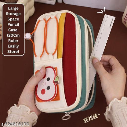 Canvas apple Pencil Pouch