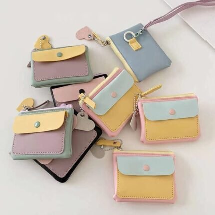 Korean Sleek Wallet with Strap
